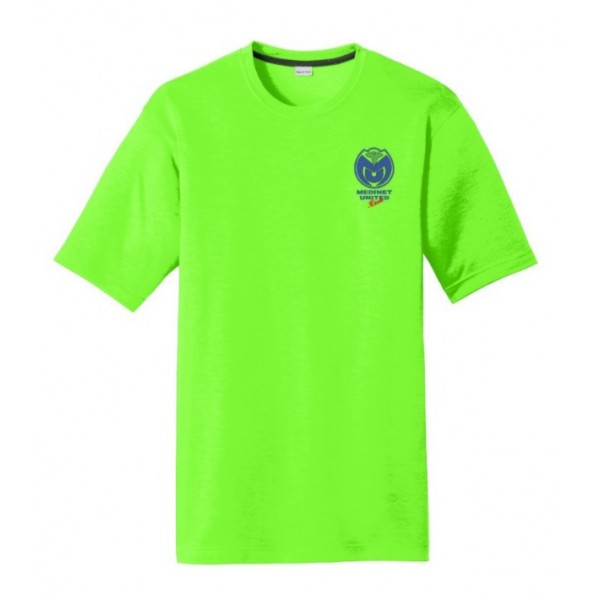 MedinetUnited Neon Green Men Workout Shirt