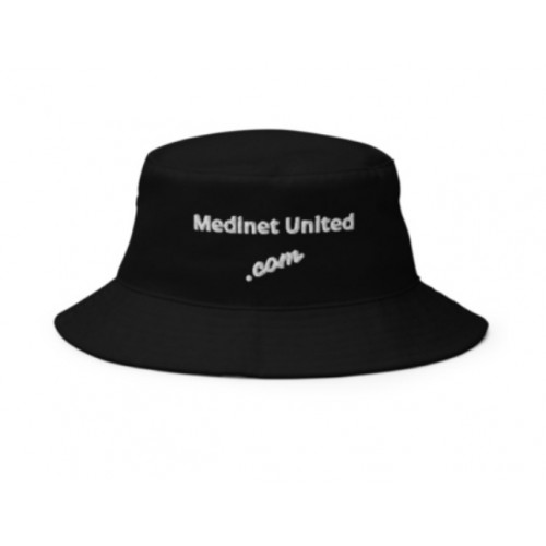 MedinetUnited Black Bucket Hat
