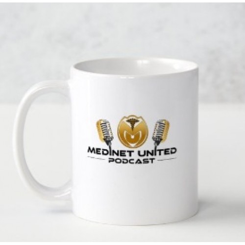 The New Medinet United Podcast Coffee Mug