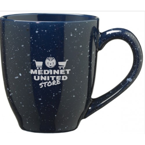 The Medinet United Speckled Ceramic Bistro Mug