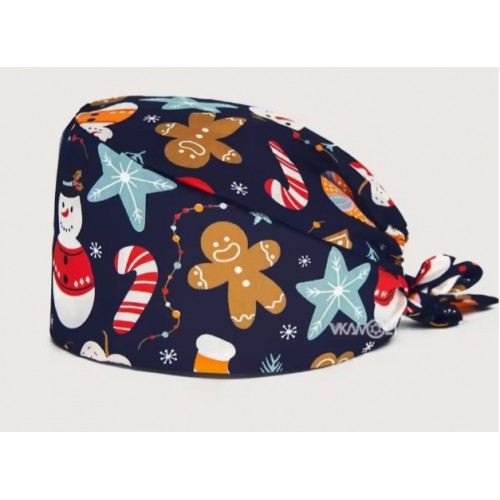 Medinet United Holiday Printed Surgical Scrub Caps