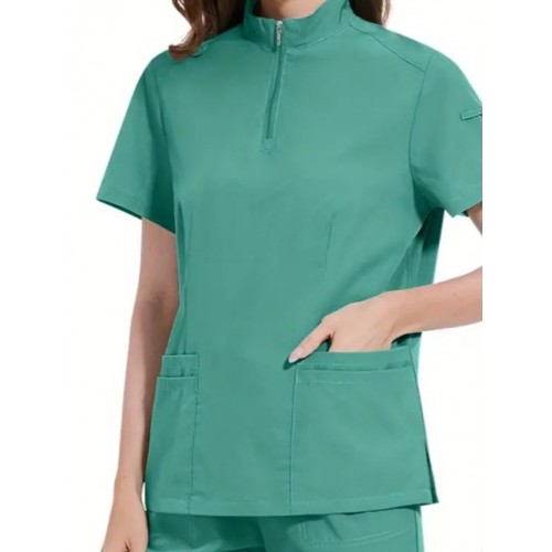 Medinet United Solid Color ICU Nurse Scrub Set