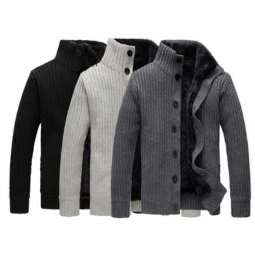 Medinet United Men's Sweater Winter Coat