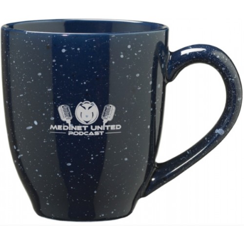 The Medinet United Speckled Ceramic Bistro Mug