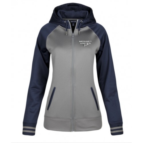 Medinet United Ladies Sport-Wick Hooded Fleece jacket