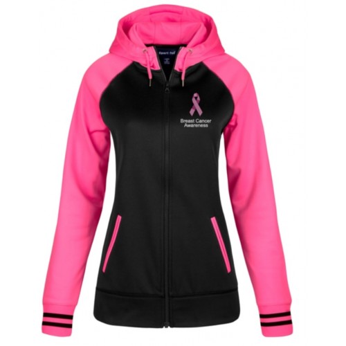 Medinet United Breast Cancer Awareness Hooded Fleece Jacket