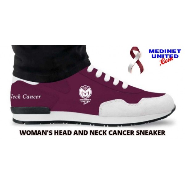 MedinetUnited MU12 - Head and Neck Cancer Awareness Sneaker