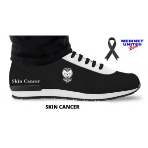 MedinetUnited MU4 - Melanoma and Skin Cancer Awareness Sneaker
