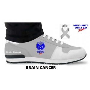 MedinetUnited MU15 - Brain Cancer Awareness Sneaker