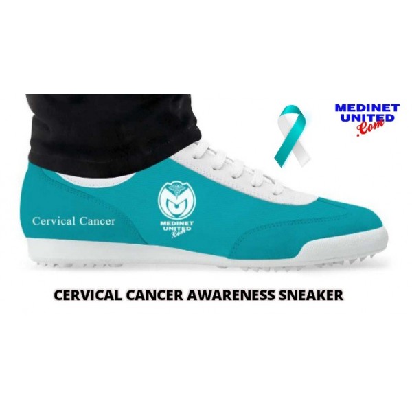 MedinetUnited Cervical Cancer Awareness Sneaker