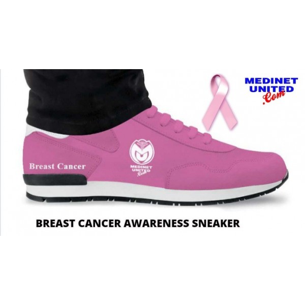MedinetUnited MU5 - Breast Cancer Awareness Sneaker