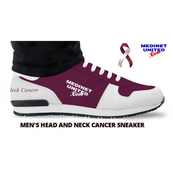 MedinetUnited MU12 - Head and Neck Cancer Awareness Sneaker