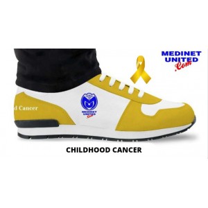 MedinetUnited MU16 - Childhood Cancer Awareness Sneaker