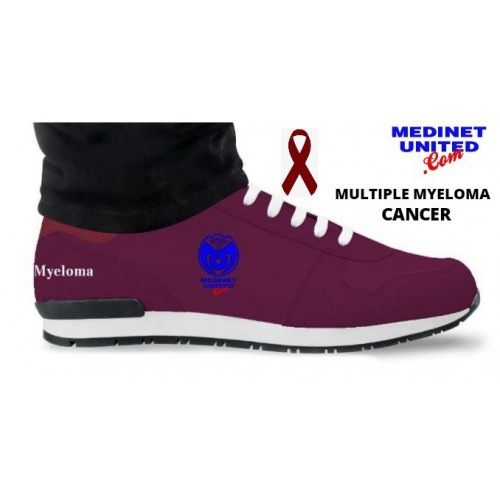 MedinetUnited MU13 - Multiple Myeloma Cancer Awareness Sneaker