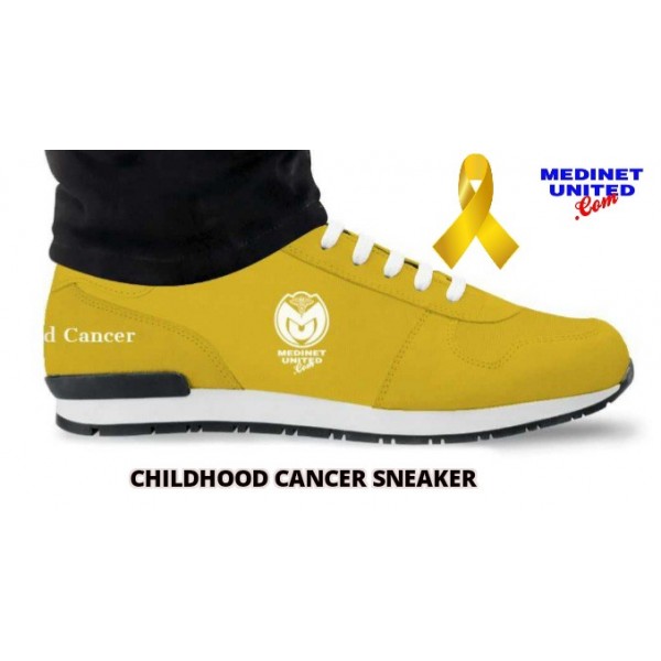 MedinetUnited MU16 - Childhood Cancer Awareness Sneaker