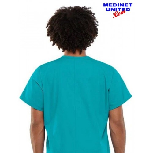 MedinetUnited Unisex Durable V-Neck top & Draw String Pants Scrub Set