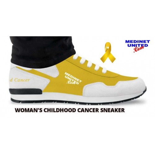 MedinetUnited MU16 - Childhood Cancer Awareness Sneaker