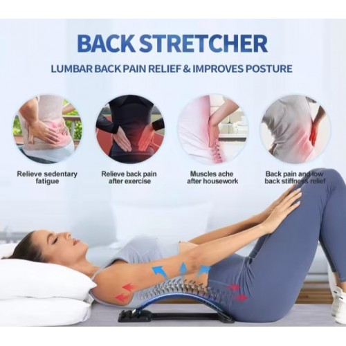 Lumber Spine Back Massage Traction Reliever