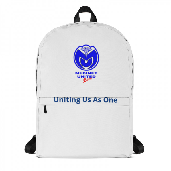 MedinetUnited Uniting Us As One Back Pack