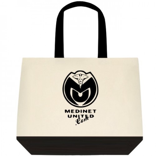 MedinetUnited Black Logo Tote Bag