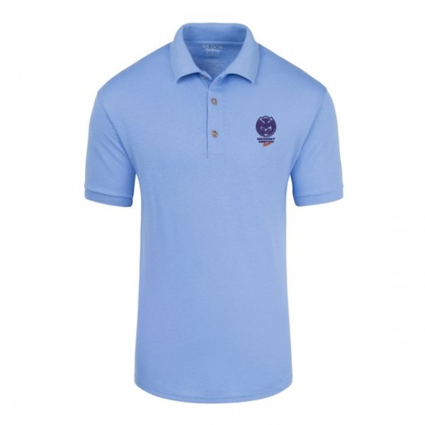 MedinetUnited Light Blue Polo Short Sleeve Shirt