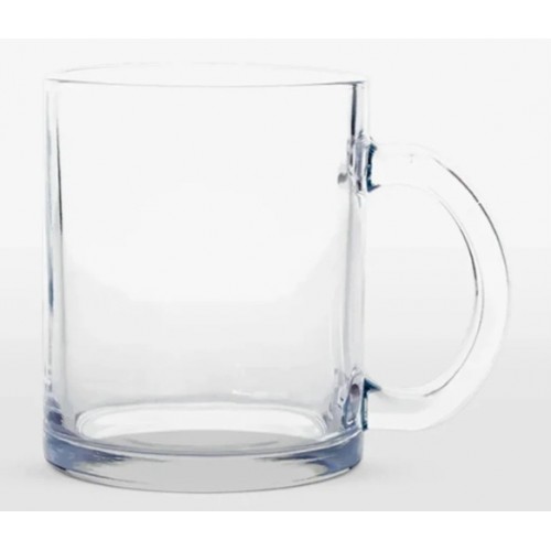 Office Department Custom Clear Glass coffee Mug