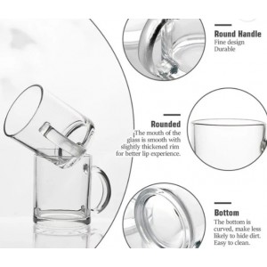 Office Department Custom Clear Glass coffee Mug Office Department Custom Clear Glass coffee Mug