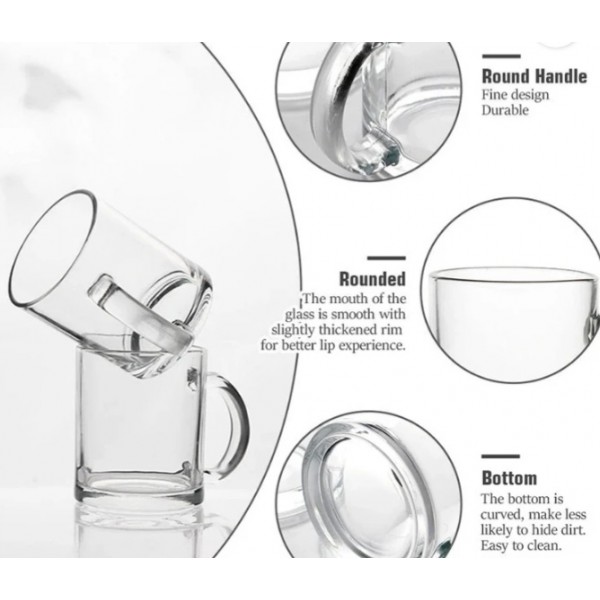 Office Department Custom Clear Glass coffee Mug Office Department Custom Clear Glass coffee Mug