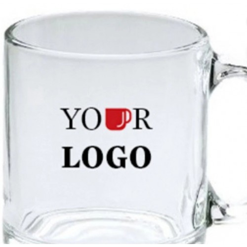 Office Department Custom Clear Glass coffee Mug