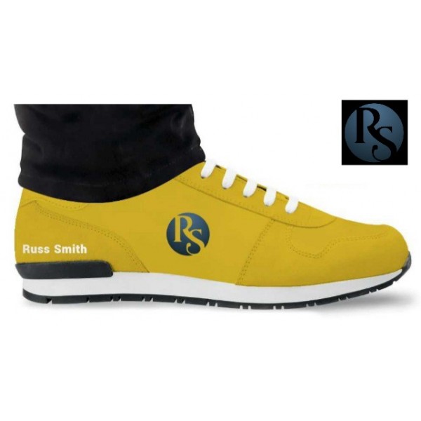 Russ Smith Men's Mustard Gold Signature Sneaker